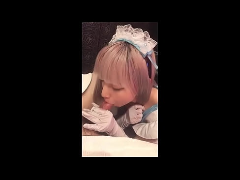 ❤️ Жапон пұты [майука], француз қызметшісі костюмі, 1-бөлім, минет және лосьонмен жұлқылау ❤️ Порно бойынша бізде ❌️
